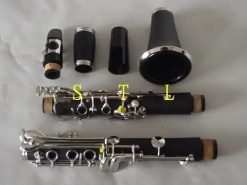 Cheap Excellent clarinet Bb Ebony 18 KEYS good technique