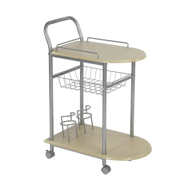 Eggree Mdf Top Kitchen Trolley Storage Cart Shelf Wine Eggree Mdf Top Kitchen Trolley Storage Cart Shelf Wine Beech