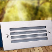 30 шт. 3 Вт DC 12 В светодиодный Угловой настенный светильник IP65 водонепроницаемый алюминиевый светодиодный светильник для лестницы s квадратный наружный светильник s