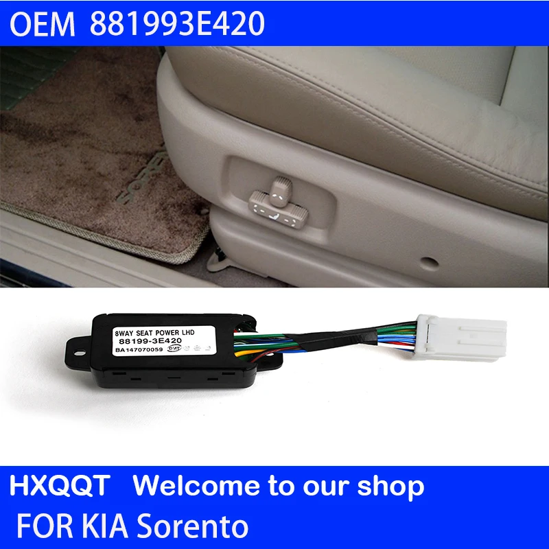 

Seat Switch Power Front Left for KIA Sorento 2007-2009 OEM 881993E420 Power Seat Switch 8Way