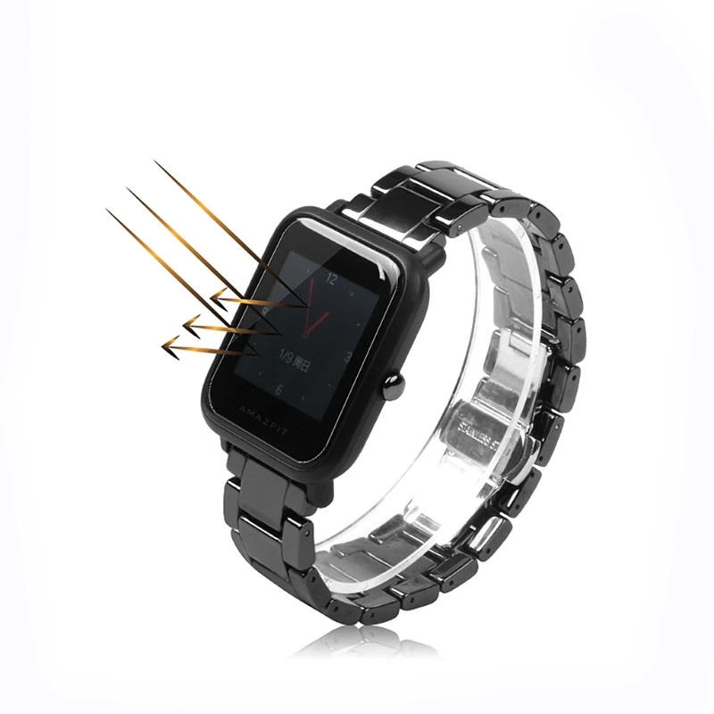 2 шт. для Xiaomi Huami Amazfit Bip BIT PACE Lite Youth Smart Band мягкая пленка из ТПУ Взрывозащищенная - Фото №1