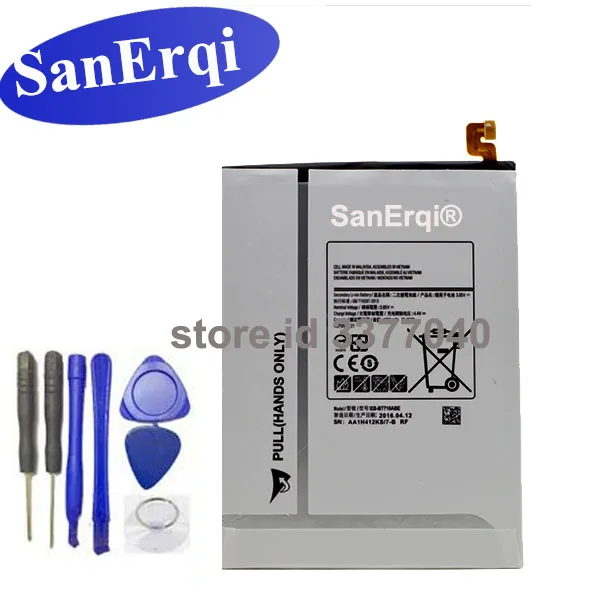 SanErqi 3 85 V 4000mAh EB-BT710ABE Сменный аккумулятор для Samsung GALAXY Tab S2 8 0 T710 T715 LTE | Мобильные