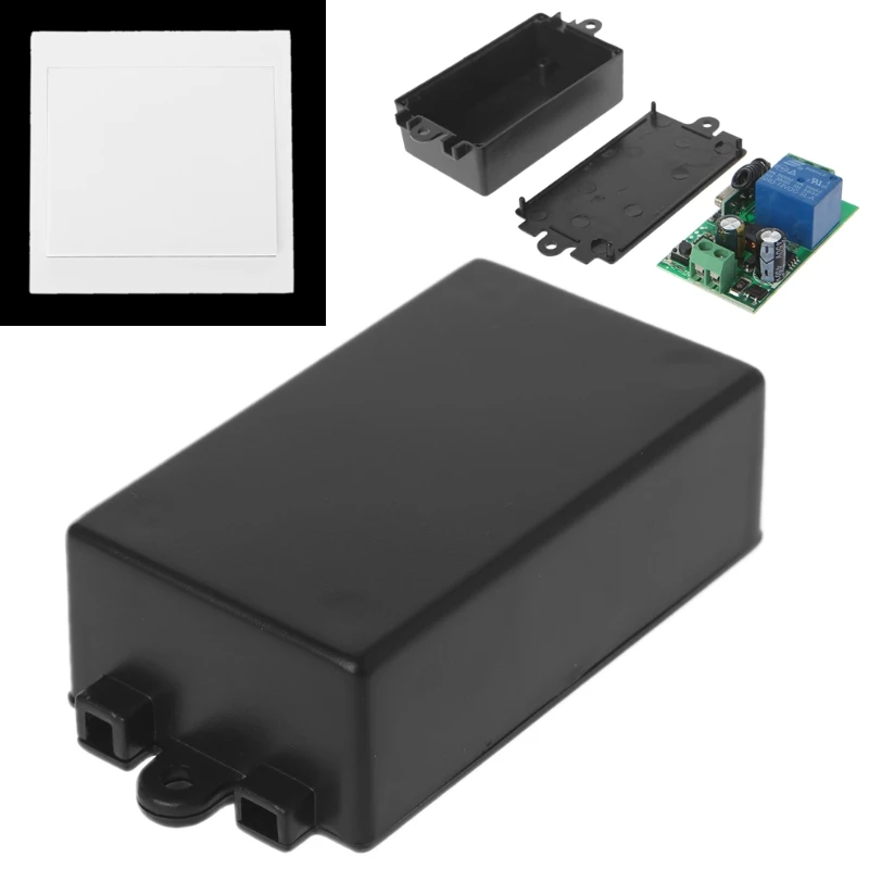 

86 Wall Panel Button Remote Control Switch With AC 220 V Relay Module Receiver 433mhz