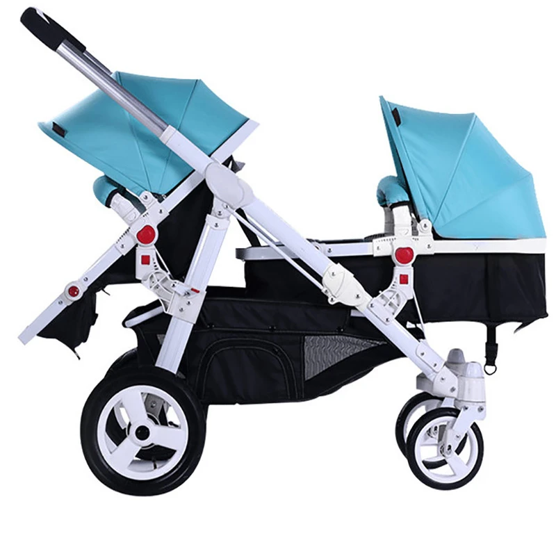 Motherknows 双子ベビーカートロリーフロントとリアライトベビーカー双子車高級ツインベビーカー分離可能なツイン車 Stroller Safety Stroller Babystroller Jogger Aliexpress