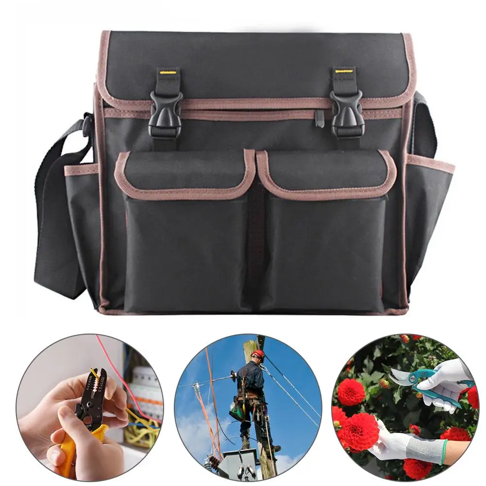 Hot 35 28cm Multifunction Tool Bag Practical Carrying Handles 35 28cm Multifunction Tool Bag Practical Carrying Handles Oxford Canvas Chisel Roll Bags For Instrument Case