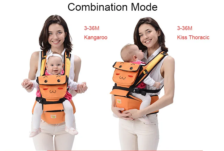 Новорожденных Baby Carrier кенгуру малышей слинг Обёрточная бумага Портативный Младенческая Hipseat ребенок уход талии табурет регулируемая хип