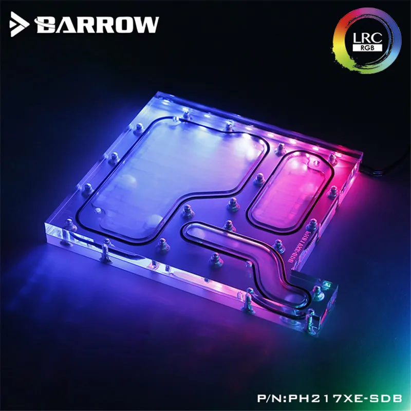 Barrow Distro plate для динамического шасси PHANTEKS 217XE дефлектор водной дорожки с водяным