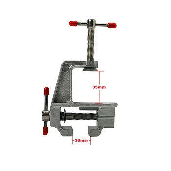 

Portable Mini Clamp Table Bench Vice Flat Pliers Vise for Jewelry DIY Tool For Woodworking Parts Carving Machine