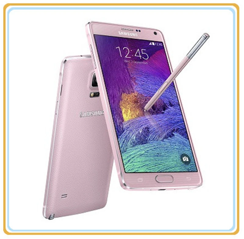 Samsung Galaxy Note 4 N910C разблокированный мобильный телефон GSM 4G LTE Android, четыре ядра, 5,7 дюймов, 16 МП ram, 3 ГБ rom, 32 ГБ Exynos