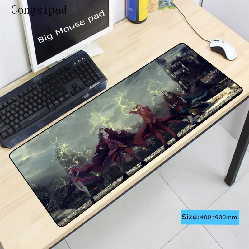 Congsipad One Piece Notbook Computer Mousepad Overlock Edge Big Gaming Padmouse Gamer to Laptop Mou