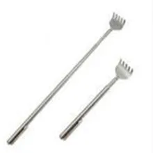 Горячая Распродажа нержавеющая телескопическая Портативный Выдвижная удобный карман ручка клип Спиночес#8