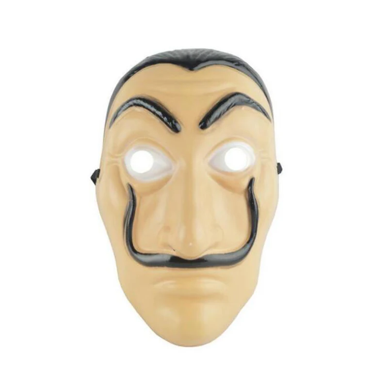 Салвадор дали Косплей фильм маска деньги Heist The House of paper La Casa De Papel Косплей Костюм маска для лица для детей и взрослых