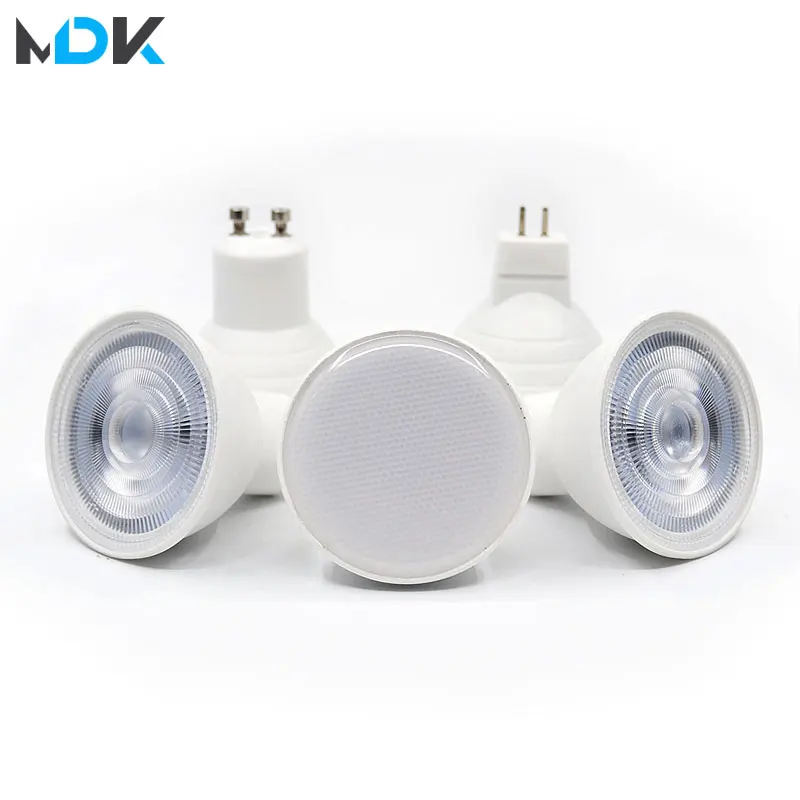 

10Pcs GU10 MR16 LED Bulb 6W 220V Led Lamp GU Lampada MR Condenser lamp Diffusion Spotlight Energy Saving Home Lighting indoor