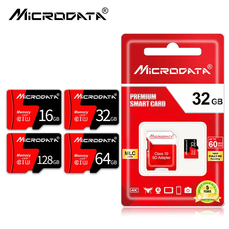 

A+ Memory Cards 128GB 64GB 32GB 16GB 8GB Micro sd card Class10 UHS-1 flash TF card Memory Microsd TF/SD Cards for Tablet phone