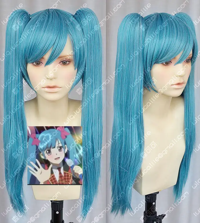 Free Shipping &gt&gt&gt AKB0048 Watanabe Mayu Greyish Blue Lolita Cosplay Party Wig |