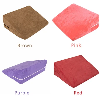 camaTech Adult Games Triangle Sex Pillow Wedge Sponge Pad Magic Cube Sofa Bed Chair Cushion Erotic Furniture For Sex Positions 2