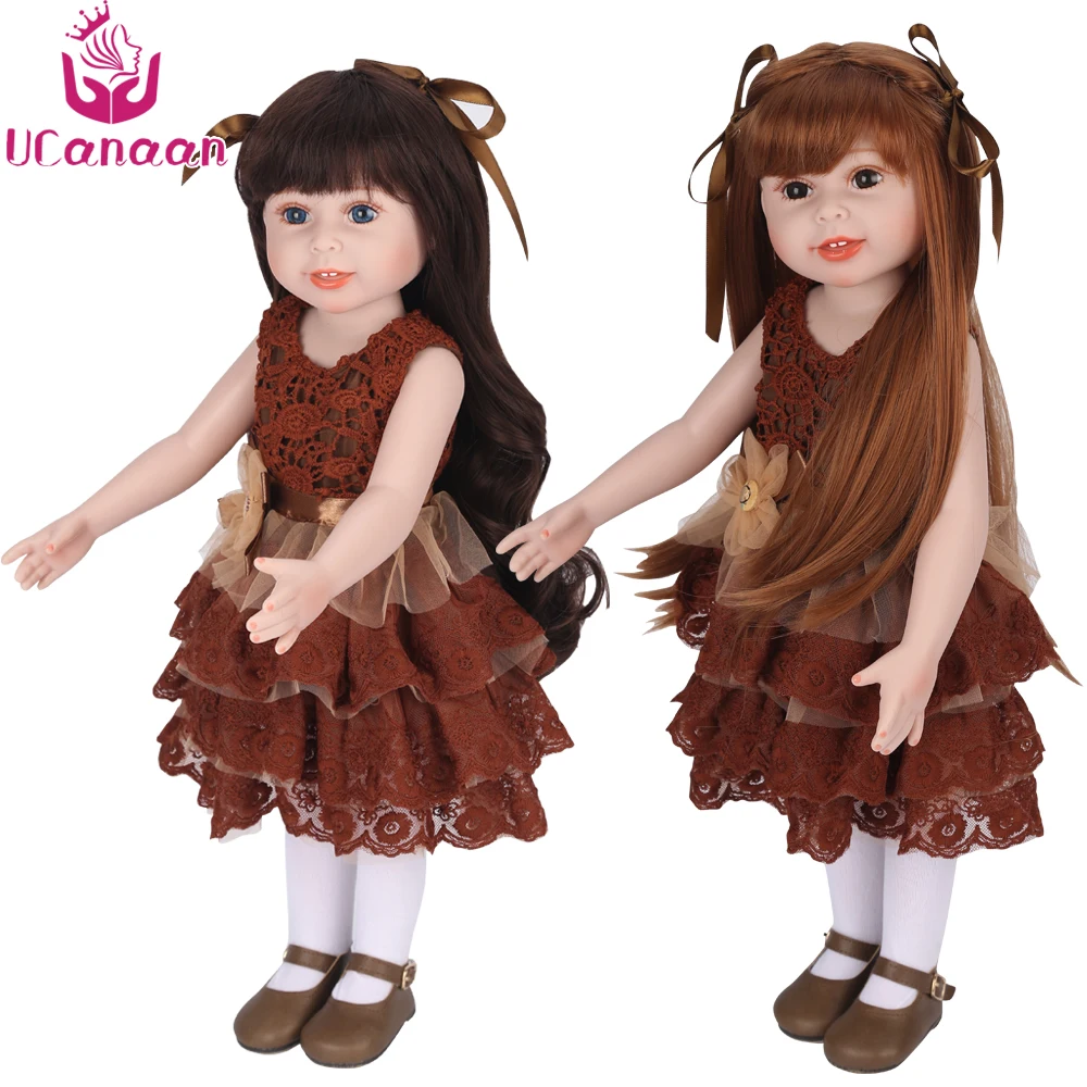beautiful doll with long hair