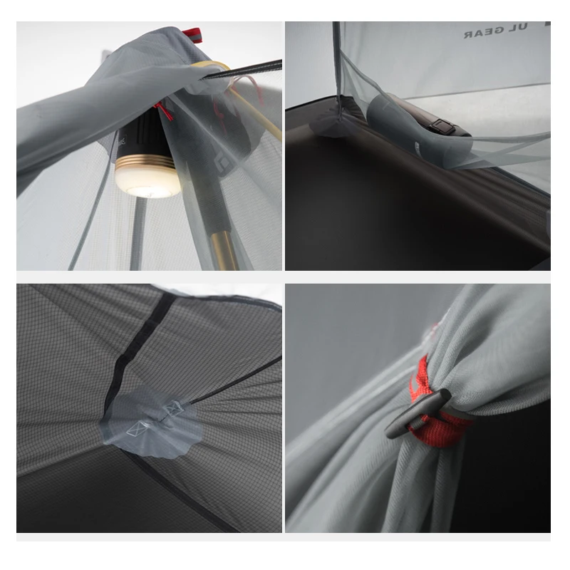3F UL GEAR Oudoor Сверхлегкий кемпинговый тент 3 сезона один человек профессиональный 15D
