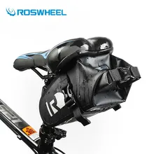 Roswheel Road Mountain Bike Bags Bicycle Waterproof Rear Saddle Pannier Pouch Cycling Tail Seat Storage Bag MTB Bag Accessories