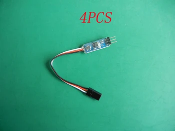 

4PCS High Voltage Version Servo Reverser Forward Steering Gear Change to 3.6-24V Inverter Parts for RC Car Model
