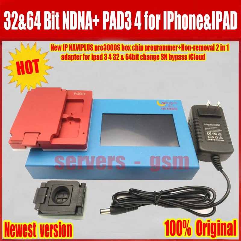 Новый IP BOX Pro 3000S NAND Flash без удаления модуль адаптер для iPad 2 3 4 5 6 Air 1 Naviplus Pro3000s