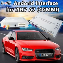 Резервное копирование Камера Android навигации Интерфейс для 4 г MMI Audi A7 с MirrorLink, WI-FI сети, парковка перемещение рекомендация