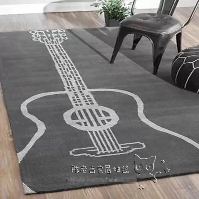 

NEW Arrival Guitar Handmade Acrylic Room Carpets And Rugs Bape Rug /Carpet Bath Mat