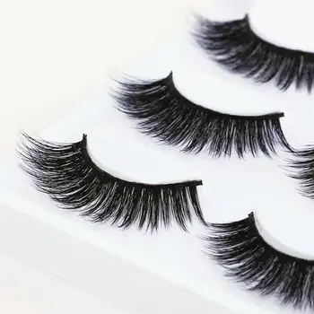 

HBZGTLAD False Eyelashes 3D Mink Natural Long Crisscross Thick Soft Fidelity Three-dimensional Fake Eyelashes Makeup Lashes