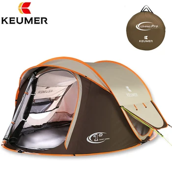 

Automatic Speed Open Pop Up 3-4 Person Waterproof Windproof UV Protection Camping Tent Large Gazebo Barraca