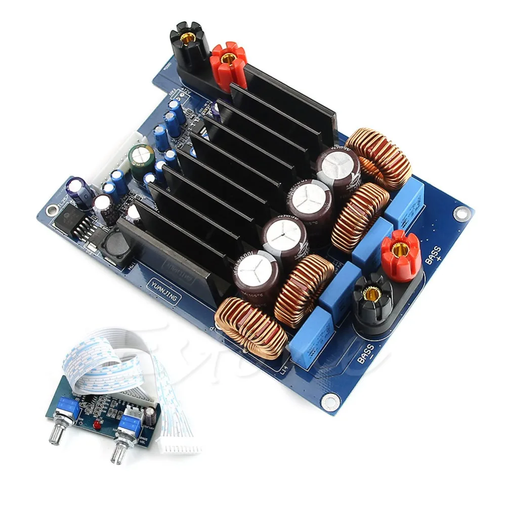 OPA1632DR + TAS5630 + TL072 600 w/4ohm Digital de clase D Subwoofer amplificador Board-M35