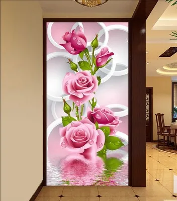 5D DIY Алмазная вышивка розы картина мозаика декорации Стразы крестиком наборы