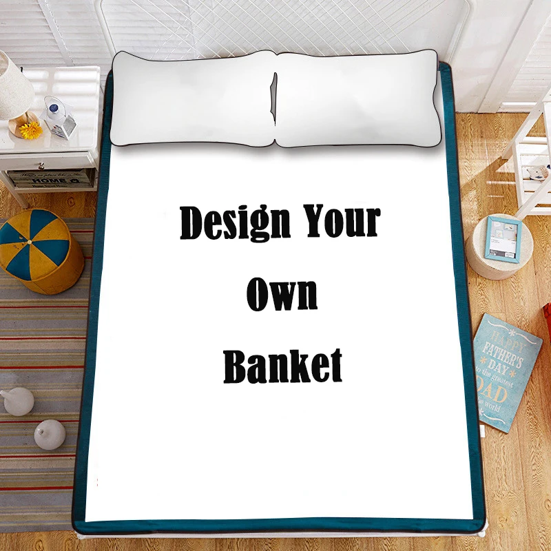 Дизайн вашего собственного одеяла, персонализированное покрывало для фото, одеяла на заказ, очень большое плюшевое одеяло s, 7 размеров, яркие цвета, мягкие