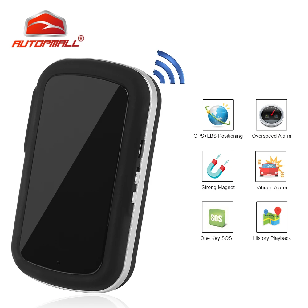 Персональный GPS трекер LK208 в реальном времени автомобильный 2G GSM LBS локатор 60 дней