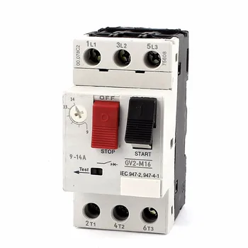 

GV2-M01 GV2-M14 ON/Off Circuit Breakers Motor Circuit Breaker in GV2-M16C Miniature Circuit Breakers Enclosure 4-6.3A