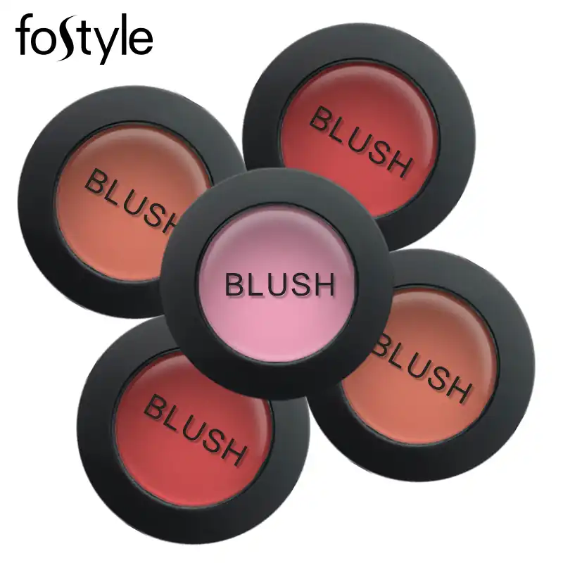 cream blush and contour