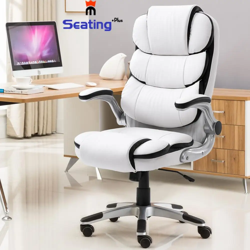 

Seatingplus High-Back Executive Office Chair Gaming Chair Internet Cafe Seat Household Reclining Chair Leather Ergonomic Swivel