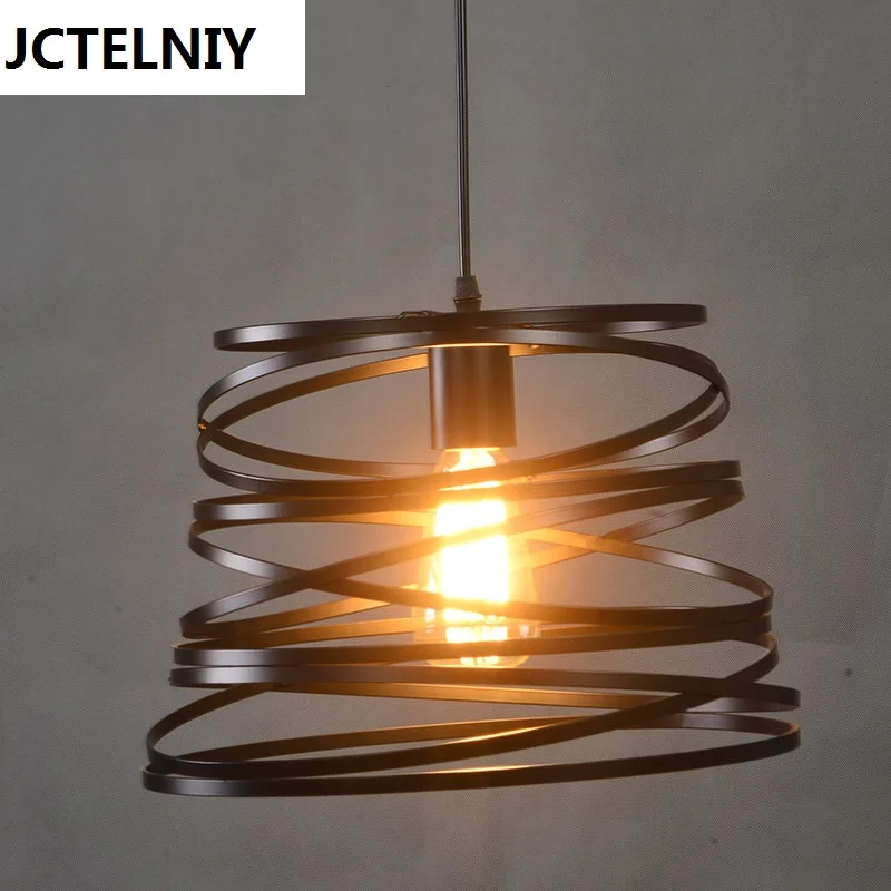 

Loft American industrial chandeliers wind restoring ancient ways Creative personality single lamp restaurant pendant lamp