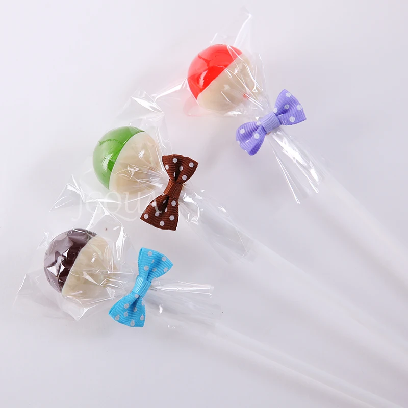 100pcs Transparent Small Plastic Bags for Candy Lollipop Cookie Packaging  Cellophane Bag Wedding Party Favor Poly Opp Gift Bag