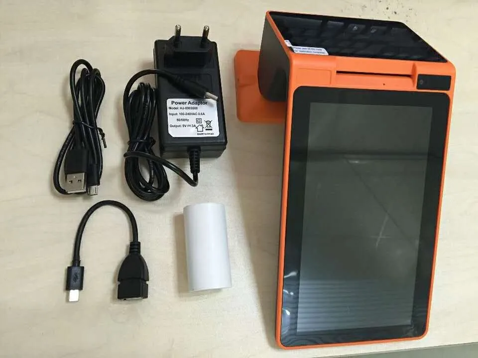 Все в одном ручной POS с принтером|pos handheld|pos all in onepos printer |