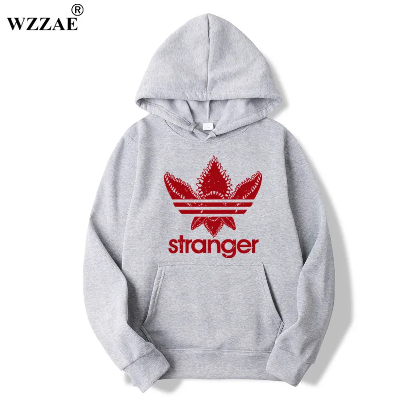  2018 Brand New Fashion Stranger Things Cap Clothing Hooded Sweatshirt hoodies Men/Women Hip Hop Hoo