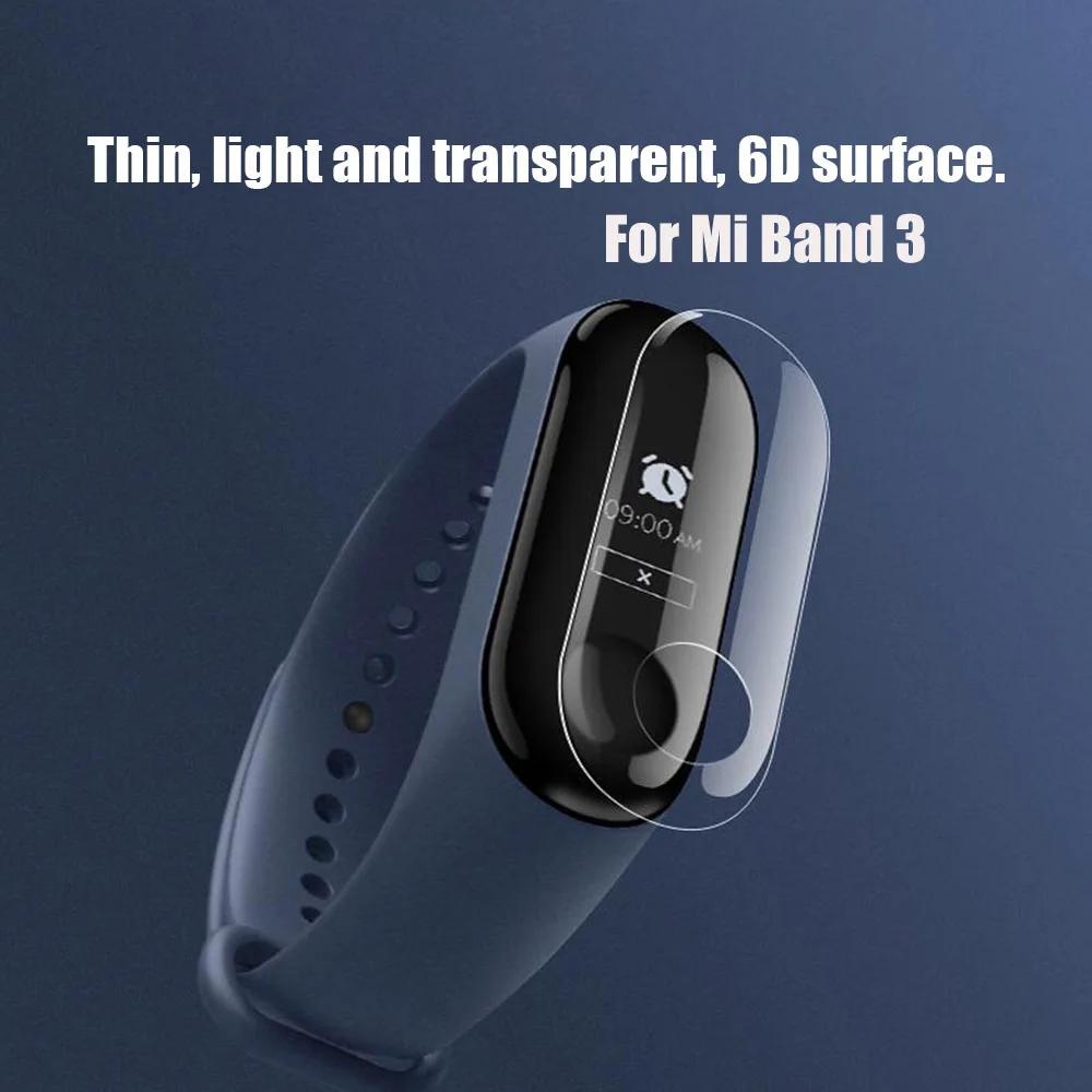 For-Xiaomi-Mi-Band-3-Screen-Protector-Miband3-HD-Ultra-Thin-Anti-scratch-Film-Soft-film