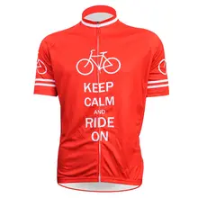 Чужой Спортивная сохранять спокойствие и ездить на узор Для мужчин короткий рукав Red Riding Костюмы полный молнии быстросохнущая велосипед Джерси