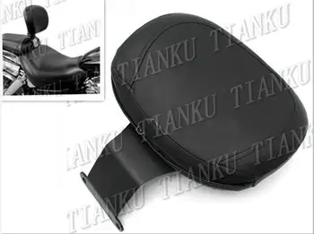 

Motorcycle Black leather Driver Front Backrest For Honda Shadow VT400 VT 750 1997-2003