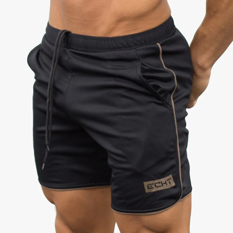 Летние мужские шорты до середины икры для фитнеса бодибилдинга модные повседневные тренажерные залы тренировка для бегунов Crossfit брендовые Короткие штаны спортивные штаны - Цвет: HDK13Y