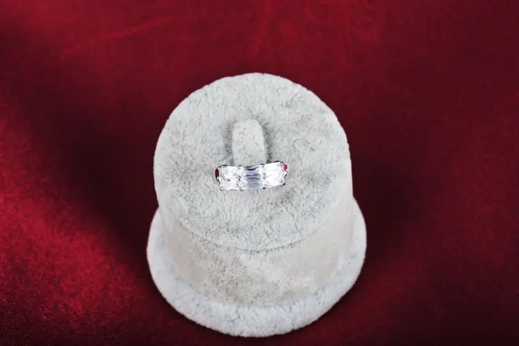 Кристалл Cz обручальное кольцо Свадебные Кольца для женщин Bijoux Anel Plata Aliancas Casamento вечерние ювелирные изделия 17R1048