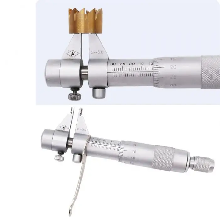 Ультра точный 5-30 мм Внутренний микрометр калибровочный суппорт из нержавеющей стали ручной микрометр 0,01 мм измерительные инструменты- M25