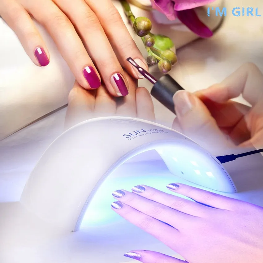 

I'M GIRL SUN9C 24W UV Nail Dryer LED Lamp Light For Curing All Nail Gel Polish Machine Fast Drying Nail Art Lamp Tool