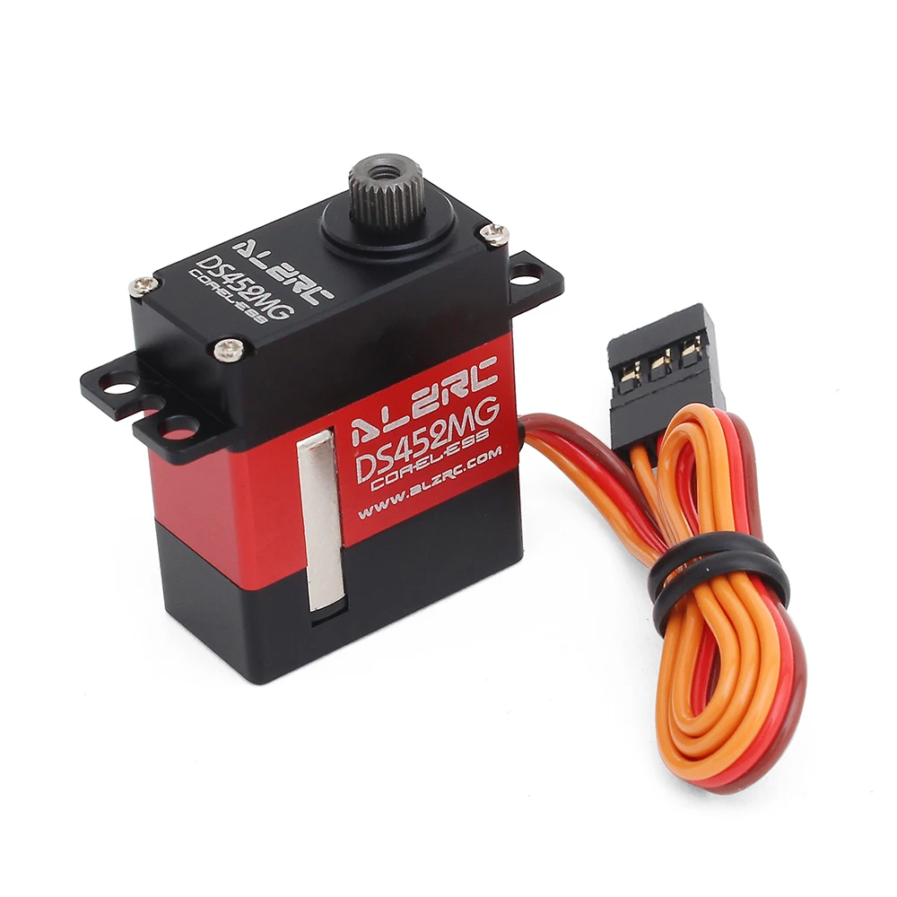 

DS452MG Coreless Motor Swashplate Servo for ALZRC Devil 380 420 450 Fast SAB Goblin 380 RC Drone Helicopter