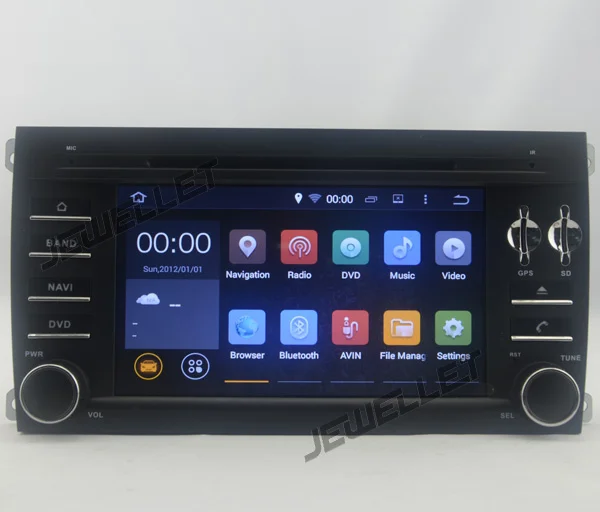 

Quad core Android 9.0 Car DVD GPS radio Navigation for Porsche Cayenne 2002-2010 with 4G/Wifi, DVR OBD 1080P