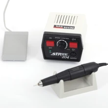 Горячая Распродажа 220 В Strong 204 102L наконечник сверло ногтя щеточный микромотор для 35000 об./мин. маникюрный салон полировщик